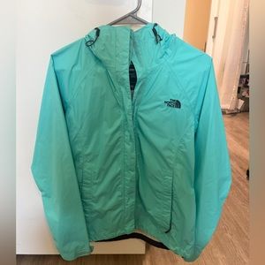 Gorgeous Teal WaterProof NorthFace Jacket